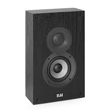 Elac Debut 2.0 OW4.2 On Wall Speakers Black Ash