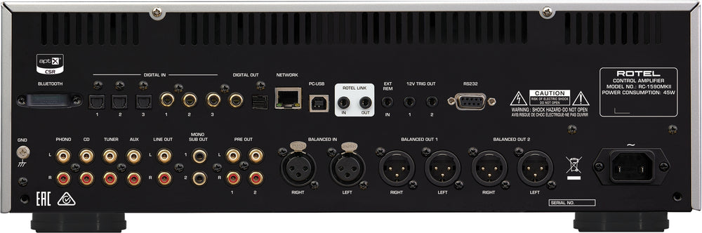 Rotel RC-1590MKII Stereo Preamplifier