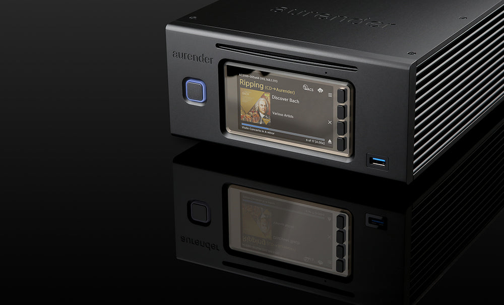 Aurender ACS100 Caching Music Server Streamer CD Ripper
