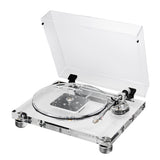 Audio Technica AT-LPA2 Transparent acrylic fully manual belt drive turntable