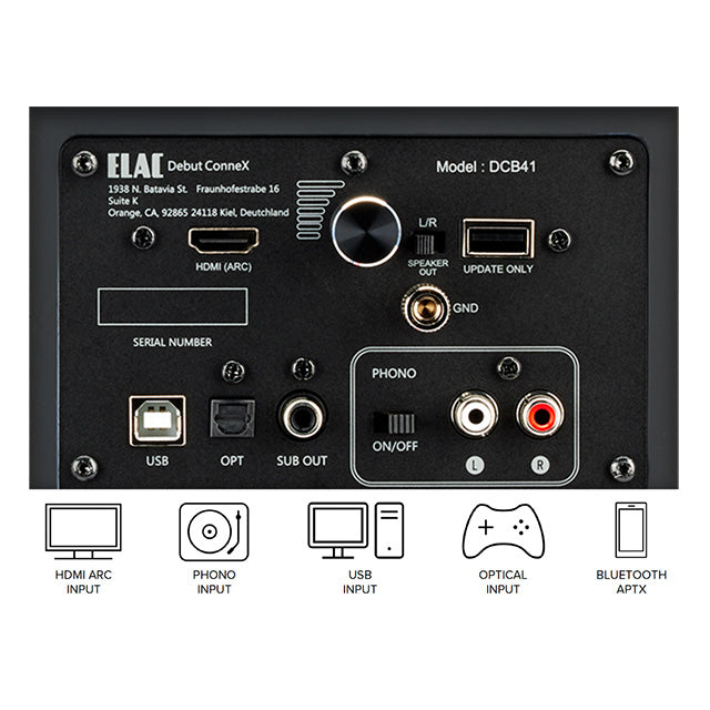 Elac ConneX DCB41 Last Pair! SOLD