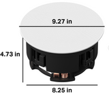 In-Ceiling Speakers by Sonos and Sonance (Pair) 6"inch