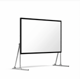 VALERION 120" OUTDOOR CAMPING PORTABLE FOLDING MATTE WHITE SCREEN