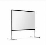 VALERION 180" OUTDOOR CAMPING PORTABLE FOLDING MATTE WHITE SCREEN