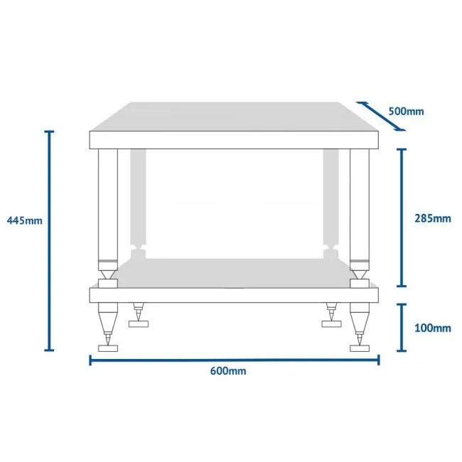 SolidSteel - HY-2 - Hyperspike 2 Shelf Rack