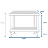 SolidSteel - HY-2 - Hyperspike 2 Shelf Rack