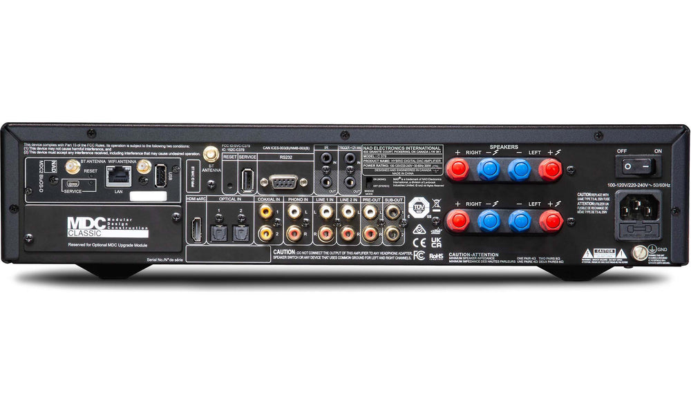 NAD C 379 HYBRIDDIGITAL DAC AMPLIFIER