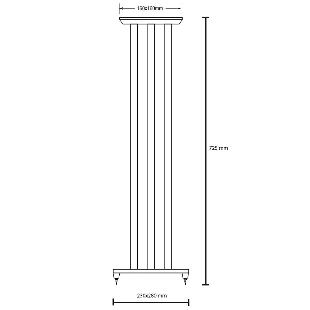 SolidSteel - NS-7 Speaker stands