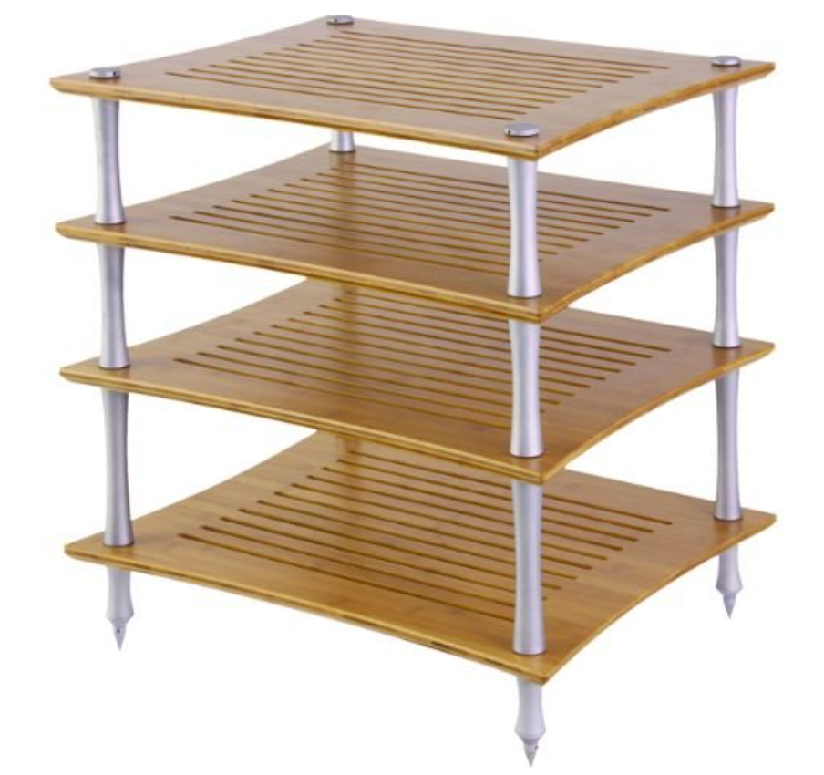 Quadraspire SVTL Natural Bamboo Hi-Fi Rack (Display Unit) (Price Ex Strore)