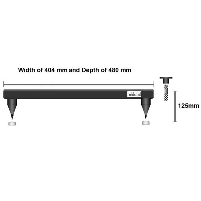 SolidSteel - S3-B - Amplifier stand