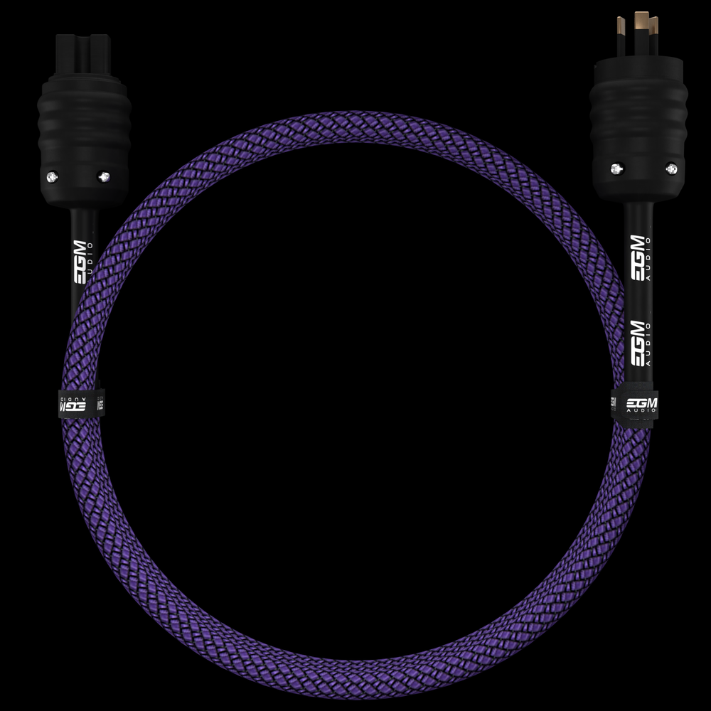 Audio Power Cable - Amethyst