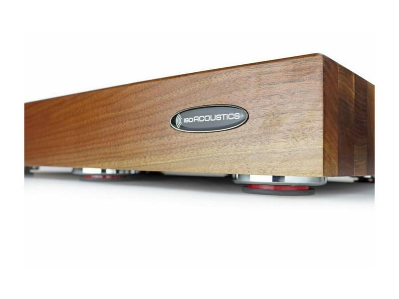 IsoAcoustics Delos 1815W2 Walnut Isolation Platform