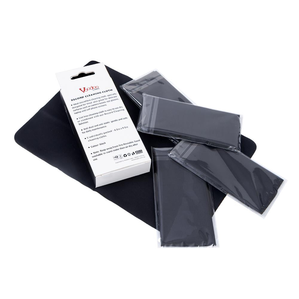 Microfibre Record Cleaning Cloth (5 Pack) by Voodoo Labs™