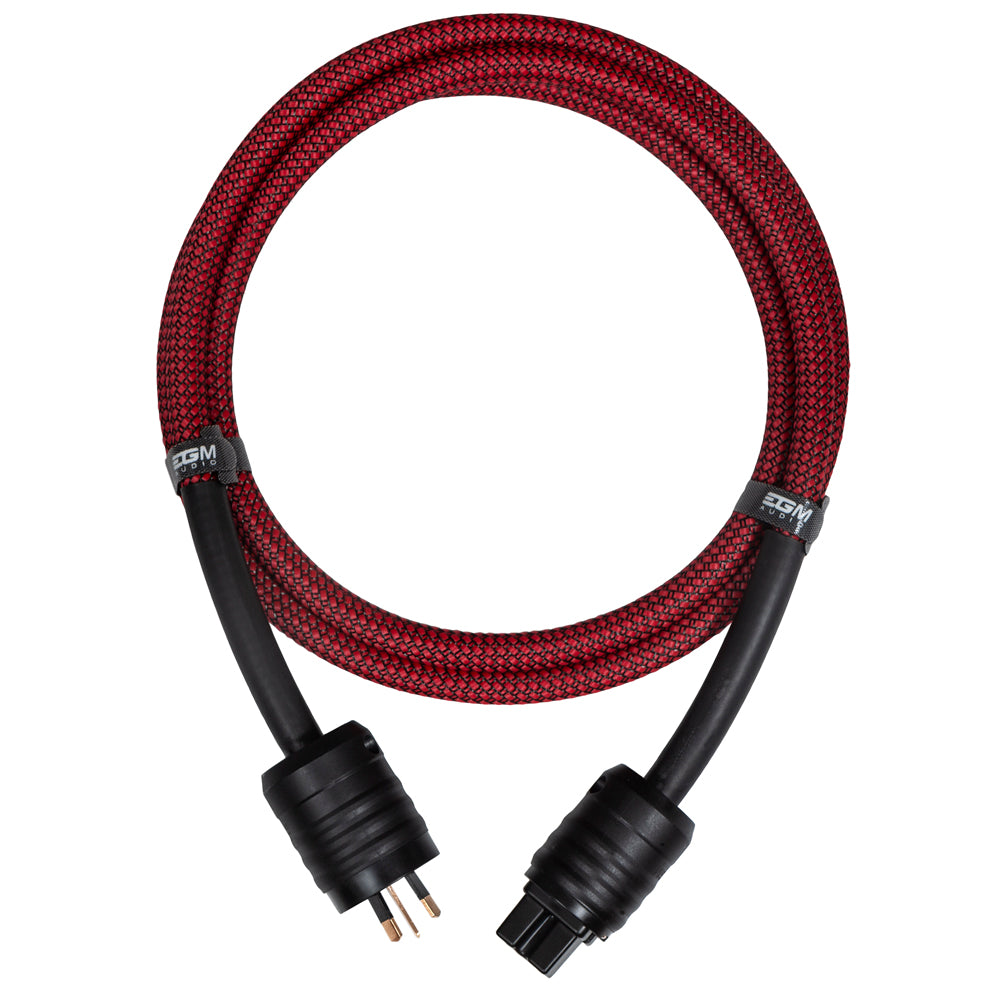 Audio Power Cable - Ruby