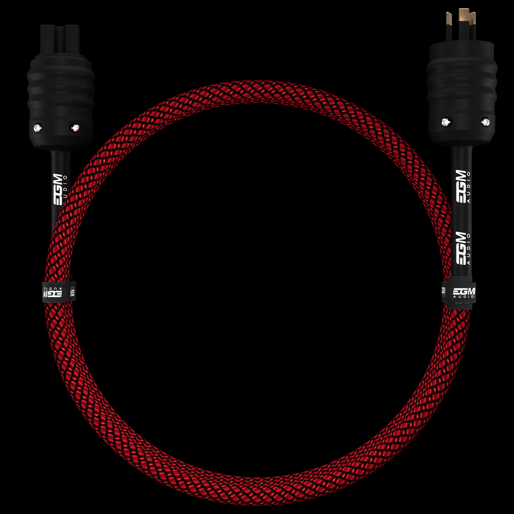 Audio Power Cable - Ruby