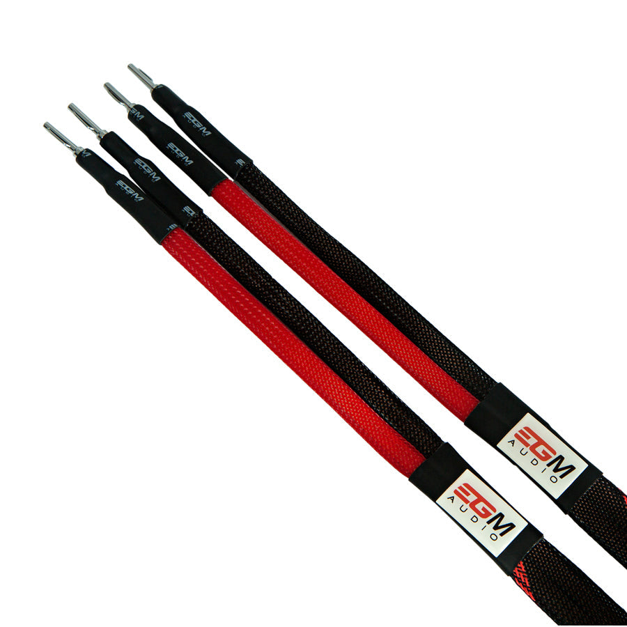 Hi-Fi Audio Speaker Cable – Red Series V2