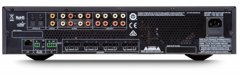 NAD CI 8-150 DSP Multi-Channel Amplifier