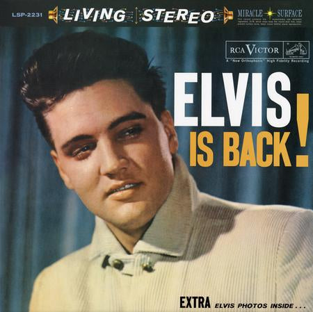 Analogue Productions Elvis Presley - Elvis is Back -  180g  45RPM - LP!